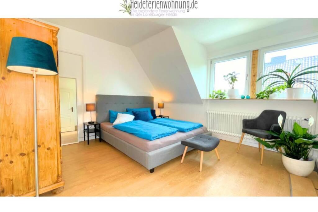 Heideferienwohnung - Die Neue Ferienwohnung Walsrode Eksteriør billede