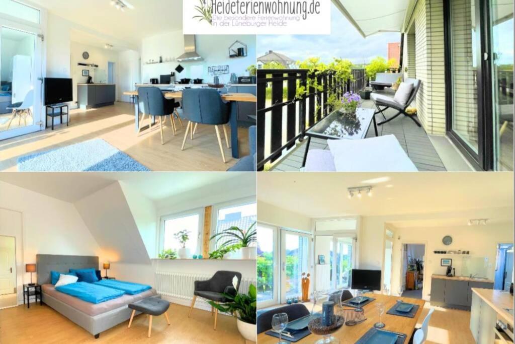 Heideferienwohnung - Die Neue Ferienwohnung Walsrode Eksteriør billede
